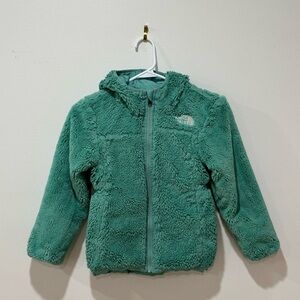 The North Face Teen Girl's XS Reversible Mossbud Swirl Parka Jacket